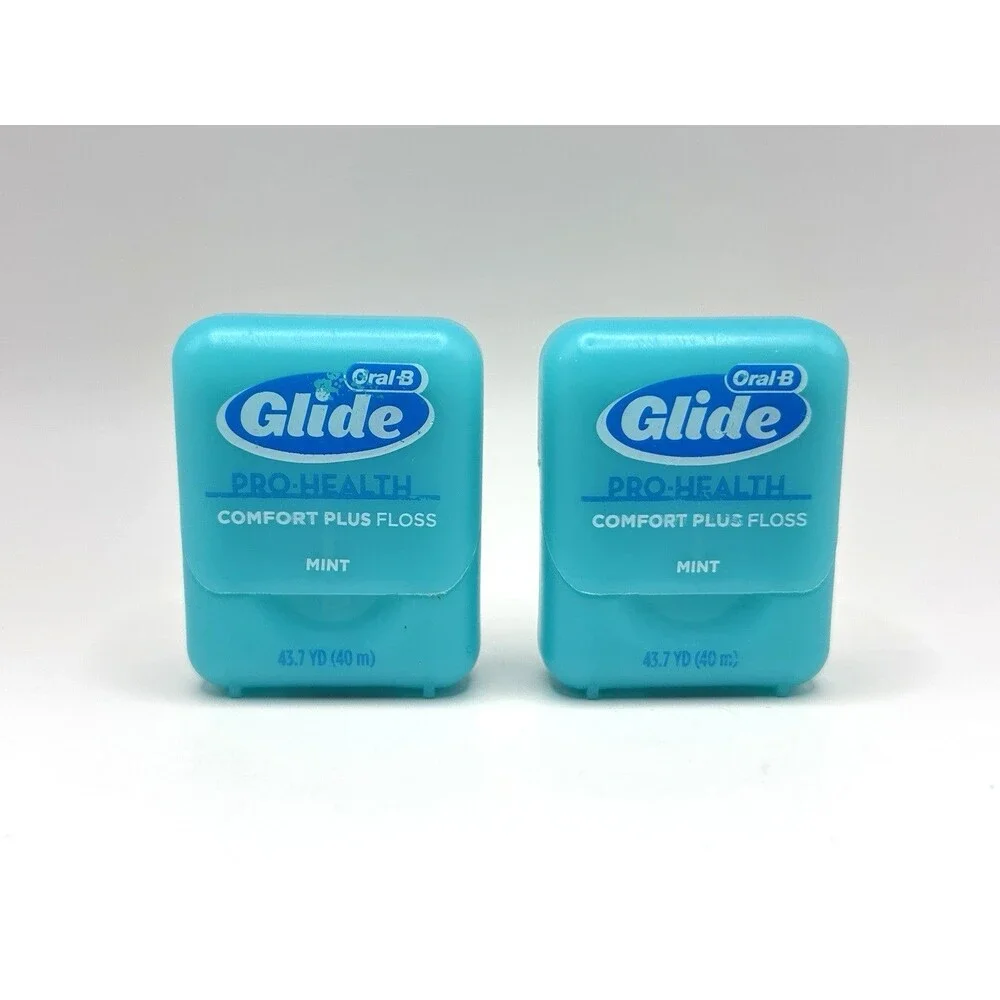 Oral-B Glide Pro Health Dental Floss Comfort Plus Mint Discontinued - Lot Of 2